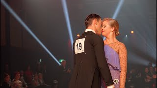 Final Foxtrot  Australian DanceSport Championships Professional Ballroom Billie Jean [upl. by Ertsevlis]