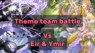 FEH Ganglot amp Rearmed Lif vs Ascended Eir and Ymir Theme team battle [upl. by Enilesoj]