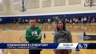 Eisenhower Elementary share a Wake Up Call for WGAL News 8 Today [upl. by Fulmer]