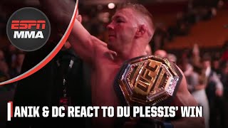 Immediate Reaction to the scoring of Sean Strickland vs Dricus Du Plessis  UFC 297 [upl. by Elexa]