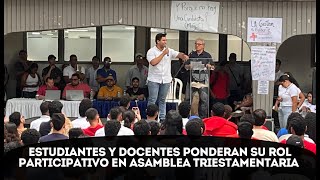 Asamblea Triestamentaria en UNIMAGDALENA un espacio de debate y crítica constructiva [upl. by Daisi]