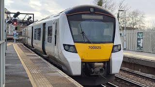 700025 Departs Tulse Hill [upl. by Atiker334]