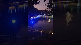 Lake View 🌌💙baridhara dohs dhaka beautifullake lighting view shorts viralsong priyare [upl. by Ofelia172]