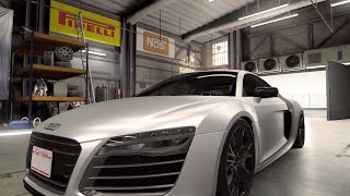 【CSR2】2014 R8 V10 plus Coupe shift amp tune for 12436 [upl. by Nas28]