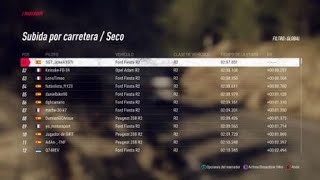 Dirt rally 20 subida por carretera R2 World record [upl. by Alard]