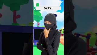 She didnt expect that😳😂 roblox robloxshorts [upl. by Ellehsor952]