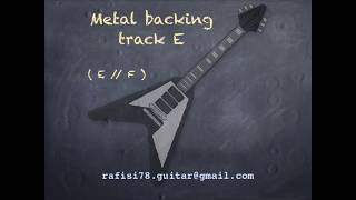 E Frígio Dominante Guitar Backing Track [upl. by Nyret]