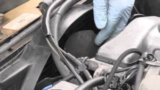 Mercedes How To Safely Check Cooling Fan Clutch [upl. by Riedel335]