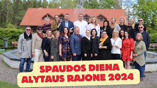 Spaudos atgavimo kalbos ir knygos diena Alytaus rajone 2024 05 07 [upl. by Evelc191]