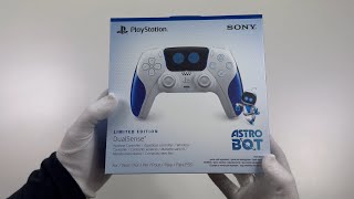 Astro Bot Limited Edition DualSense Controller ASMR Unboxing [upl. by Rhu]