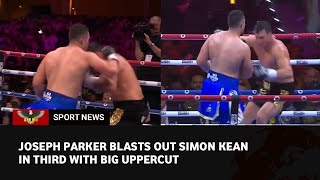 World Boxing Results Joseph Parker Destroys Simon Kean in Third Place With Deadly Blow [upl. by Ryhpez]