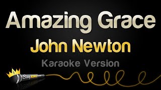 John Newton  Amazing Grace Karaoke Version [upl. by Silsbye879]