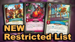 NEW KeyForge Alliance Restricted List REVEALED [upl. by Ahsaele]