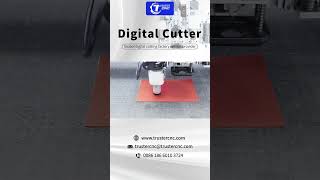 Digital cutting machine silicone foam gasket cutting [upl. by Nosral]