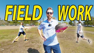 I Ditched The Disc Golf Course For A Field And Heres What Happened [upl. by Airalav]