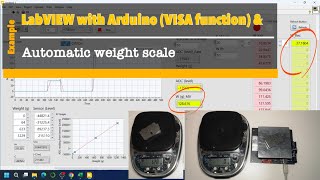 LabVIEW with Arduino EP18 Automatic weight scale [upl. by Brena]