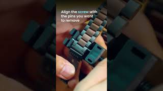 How to Use the Boult Crown R Smartwatch Strap Adjustment Tool boult shorts smartwatch [upl. by Eilah844]