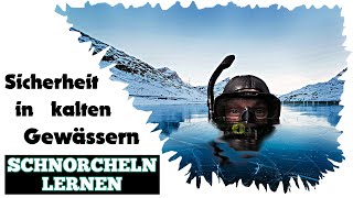 Sicherheit beim Schnorcheln im kalten Wasser  Schnorcheln lernen [upl. by Valery15]