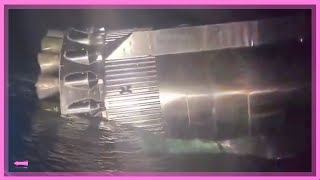 New Footage of Booster 13 Floating  New Glenn Update  Starbase Pink [upl. by Rubma387]