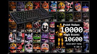 FNAF UCN 5020 w Keyboard Cam [upl. by Lawlor]