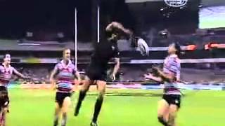 Archives Greg Inglis assists Gasnier try in Centenary Test [upl. by Yerrok824]