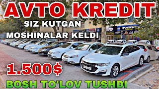 AVTO KREDIT 2024 YILLIK 16 BOSH TOLOV 15 YANGI MOSHINALAR KELDI GRAND AUTO [upl. by Ashjian]