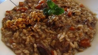 ARROZ MELOSO CON CARRILLADA IBERICA [upl. by Asirap]