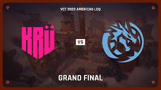 KRU v LEV Ascent GRAND FINAL LCQ Americas [upl. by Nicolle832]