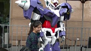 Awesome 00 Raiser Gundam Cosplay The Comic Fiesta 2013 KLCC P12 Gerryko Malaysia [upl. by Enomar244]