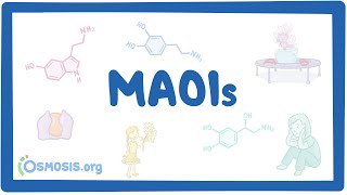 Monoamine oxidase inhibitors MAOIs pharmacology [upl. by Niletac]