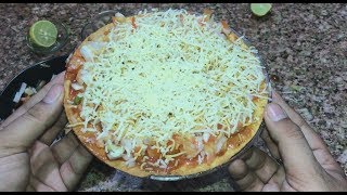 Khakhra In Pizza Style  Gujarati Pizza  Khakhra PIzza Healthy Snacks [upl. by Nel]