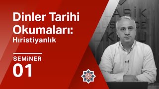 Dursun Ali Aykıt Hıristiyanlık Arka Plan Olarak Yahudilik 1 Seminer [upl. by Johny]