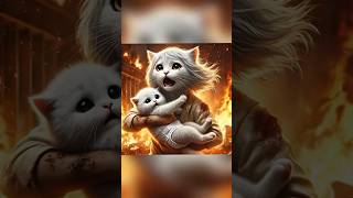 Cat sad story 🥺🥺 cute cat sadstory youtubeshorts shorts viralvideo catlover trending [upl. by Sekofski685]