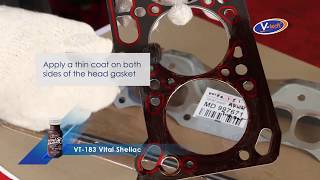 How to use VT183 Gasket Shellac Vtech official [upl. by Elohc814]