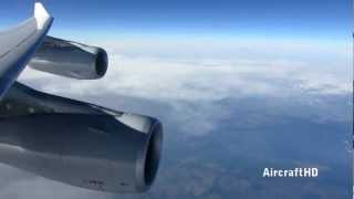 Lufthansa A340 Landing  Chennai to Frankfurt  LH759  HD [upl. by Elletnuahc]