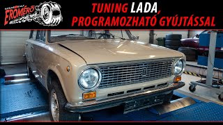 Totalcar Erőmérő Tuning Lada programozható gyújtással ENG SUB [upl. by Acireed]