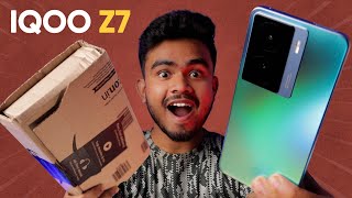 IQOO Z7 5G Retail Unit Unboxing⚡Dimensity 920  64MP OIS Ultra Stable [upl. by Miriam454]