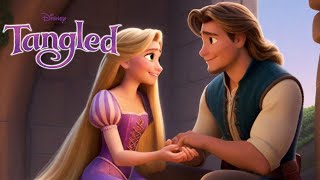 Rapunzel  Tangled  Kids Cartoon Animation Movie  Disney [upl. by Karen]