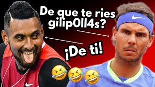 🤣Kyrgios se Comporta Como un Niño y Nadal le HUMILLA BRUTALMENTE [upl. by Ttenneb]