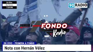 Nota con Hernán Vélez [upl. by Nylahs]