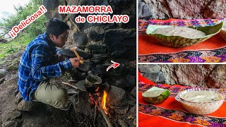 Así preparo RIQUÍSIMA MAZAMORRA DE CHICLAYO en LA MONTAÑA Al Estilo Jordy Mazamorrero [upl. by Thevenot12]