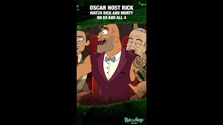 Rick And Morty  Oscar Host Rick  Adult Swim UK 🇬🇧 [upl. by Gem]