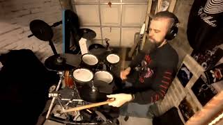 ANTHRAX  ANTISOCIAL  DRUM COVER [upl. by Yhtomiht]