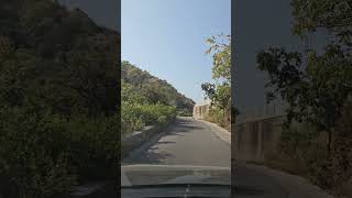 Way to Sajjangarh fort Udaipur travel udaipur monsoonpalace xl6 [upl. by Yrol711]