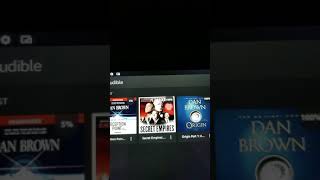 Fire Tablet Audible Library Demo [upl. by Ennej]