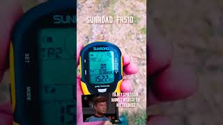 SunRoad FR510 tracker GPS kompas stacja pogody [upl. by Tirma]