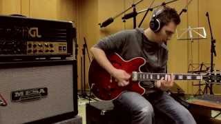 Gibson ES355 Custom  Demo  ENGL Invader 100  Mesa Boogie 2x12 Rectifier cabinet [upl. by Euphemia]