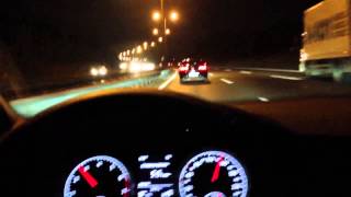 Golf 7 14 TSi ACT Highline Highway Night Drive with System [upl. by Cleo]