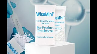 WiseMiniWhite Silica Gel Desiccant Sachet [upl. by Vinson935]