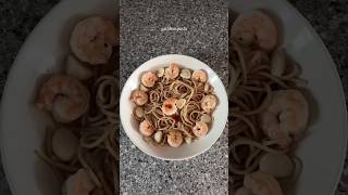 감바스 파스타와 어려운 만테까레 gambas pasta with failed mantecare [upl. by Lauro24]